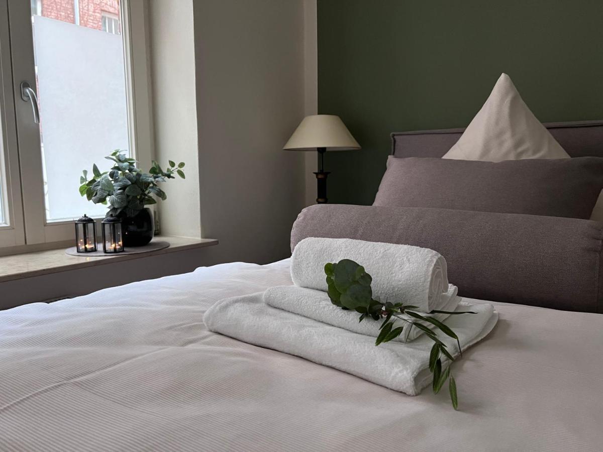 Burghofdrei Hygge & Zentral P-Platz Streaming Apartment Flensburg Ngoại thất bức ảnh